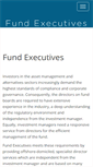 Mobile Screenshot of fundexecutives.com